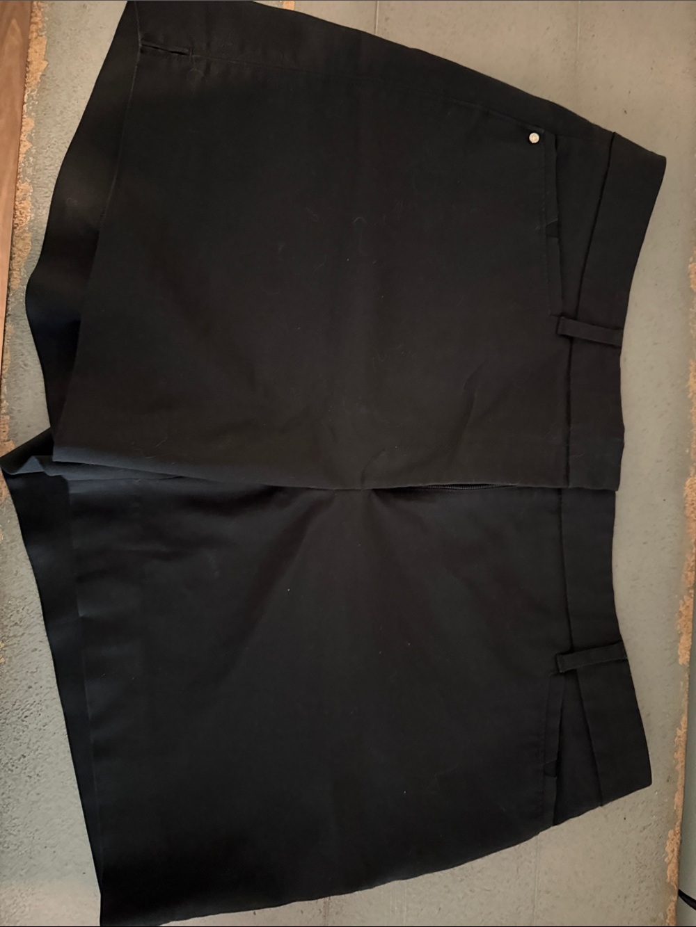 White House Black Market Black Tailored Shorts